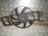 Вентилятор охлаждения радиатора Logan (05-14)/Sandero (08-14) в сборе (без конд) б\у (арт. 6001546843)