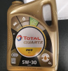 Масло Total Quartz 9000 Future NFC 5W30 A5/B5 SL/CF 4L синт (моторное) для FORD (арт. 10990501)