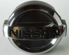 Эмблема Nissan 15см хром,объемная,закрытая,3 ножки,2 упора (арт. 157239)