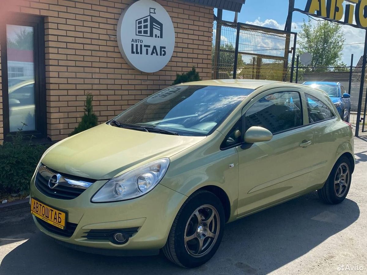 Opel Corsa 1.4 MT (90 л.с.), 2007, 97917 км