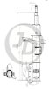 Амортизатор Rio (17-)/Solaris (17-) пер L газ (арт. JAS0548)