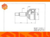 Шрус наружный Largus (12-)/Micra (02-10)/Note E11 (04-14) 22*49*23 (арт. NIE091)