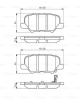 Колодки тормозные 4008 (12-)/C4 Aircross (12-)/6 GJ (12-)/ASX (10-)/Outlander (12-) зад (арт. JBP0371)