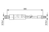 Шланг тормозной 3-серия E30 (82-98)/5-серия (03-)/6-серия E63 (03-07) зад (арт. 1987476074)