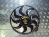Крыльчатка вентилятора охлаждения радиатора Aveo T300 (12-) 1.6 в сборе с мотором б\у (арт. 95018153	)