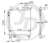 Радиатор охлаждения Getz (03-10) (арт. JPR0012)