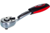Рукоятка трещеточная AVS 1/4"DR 72 зубца (пласт ручка) RH11472 (арт. A07937S)