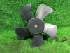 Мотор вентилятора охлаждения радиатора Aveo 1.2 8кл Б\У с крыльчаткой (арт. 96536522)