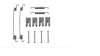 Пружина/механизм барабанного тормоза Note E11 (04-14) комплект (арт. RFK063)