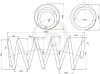Пружина Astra H (04-11) 1,6-1,8 перед (арт. JJS1187)