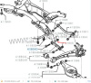 Шайба эксцентрик ASX (10-)/Outlander XL (06-12)/Lancer 10 (07-)/C-CROSSER (09-) зад подв (арт. 0430001)