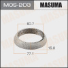 Кольцо уплотнительное глушителя MASUMA 60.7X77.1X15 (арт. MOS203)