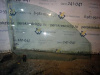 Стекло Elantra XD (00-06) пер R б\у (арт. 824202D041)