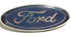 Эмблема "Ford" 14,7*6см хром, объемная, 3 ножки, 1 защелка (арт. 1476)