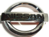 Эмблема Nissan 8см хром,объемная, 4 ножки (арт. 136783)