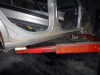 Порог кузова Elantra XD (00-06) L хетч б\у  (арт. 713122DA10)