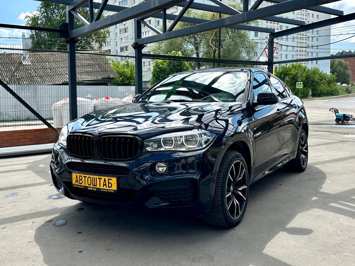 BMW X6 30d 3.0d AT (249 л.с.) 4WD, 2016, 189771 км
