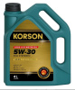 Масло KORSON  5W-30 A3/B4 4L (синт) моторное (арт. KS00022)