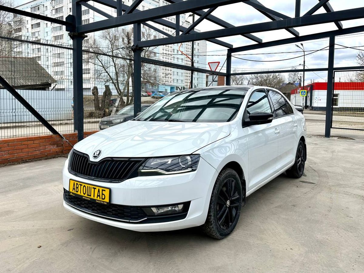 Skoda Rapid 1.6 AT (110 л.с.), 2018, 62020 км