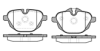 Колодки тормозные 5-серия E60(03-09)/5-серия F10(09-16)/5-серия G30 (16-)/ перед. (арт. 142100)