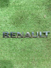 Эмблема-надпись "Renault" 2.8*20.9см пластик б/у (арт. Renault)