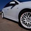 Пороги Cruze (09-) L/R пластик  (арт. nbn)